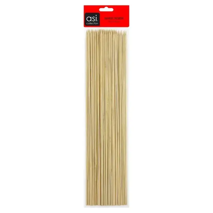 Bamboo grill skewers 50 pcs., 50cm, Ø4cm Photo