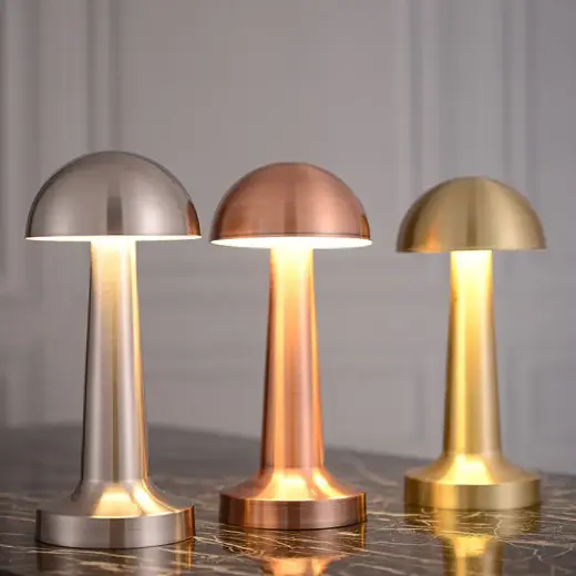 Night lamp WDL-04 wireless rose gold Foto 4