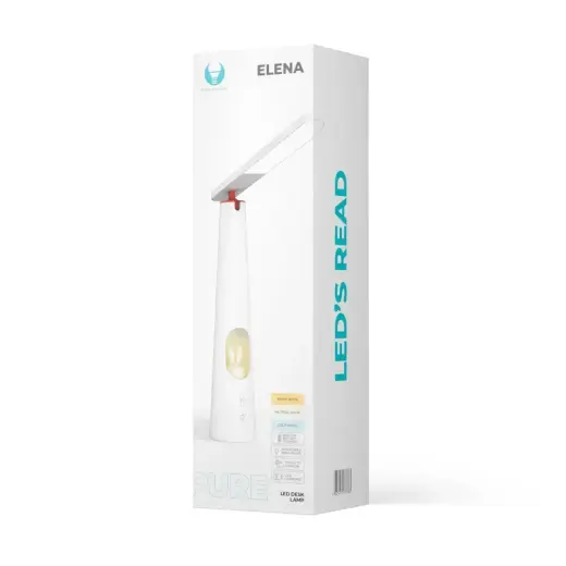 Desk LED Lamp 7.5W with bunny light PURE FLB-150 ELENA white Forever Light Photo