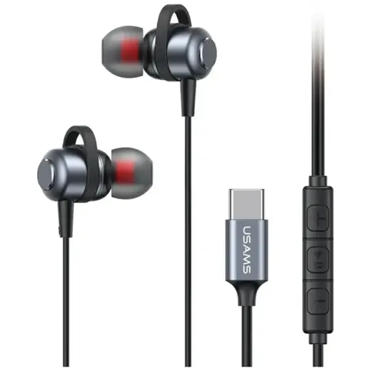 Słuchawki stereo USAMS EP-48 USB-C        tarnish