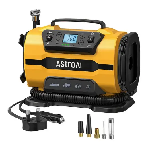 AstroAI ATJ-8366 150 PSI 12V DC|110V AC Portable Wheel Compressor Foto 2
