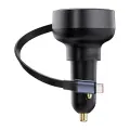 Car Charger Baseus Enjoyment Pro with cable USB-C, 60W (Black) Photo