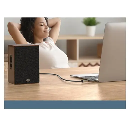 UGREEN adapter | adapter from 3.5 mm jack to 6.5 | 6.35 mm mini jack (grey) Photo