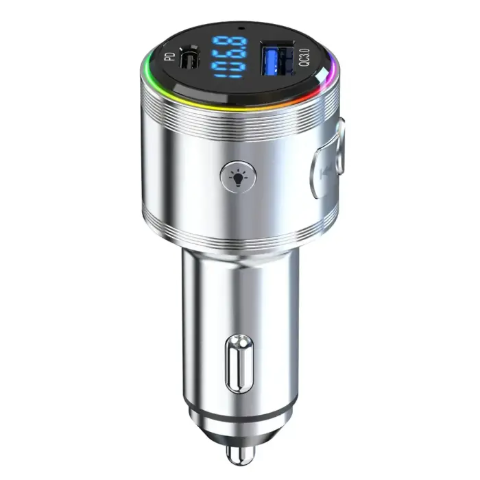 Accessories - 3mk Hyper Car Power Transmitter 48W QC PD PPS USB 1C1A Silver Фото num