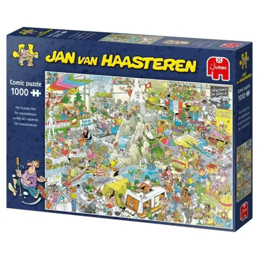 Jumbo Jan van Haasteren The Holiday Fair Die Urlaubsmesse 1000 Teile Puzzle (19051) Foto 2