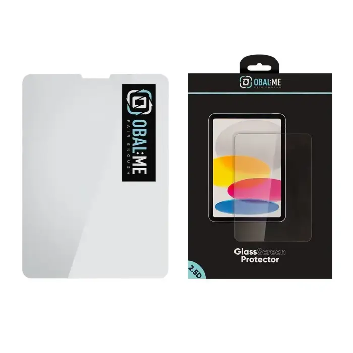 OBAL:ME 2.5D Glass Screen Protector for Apple iPad Air 2020/2022 Clear