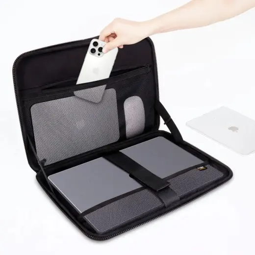 Tech-Protect Kevlar Pro Laptop Case 15-16" - Black Foto 4