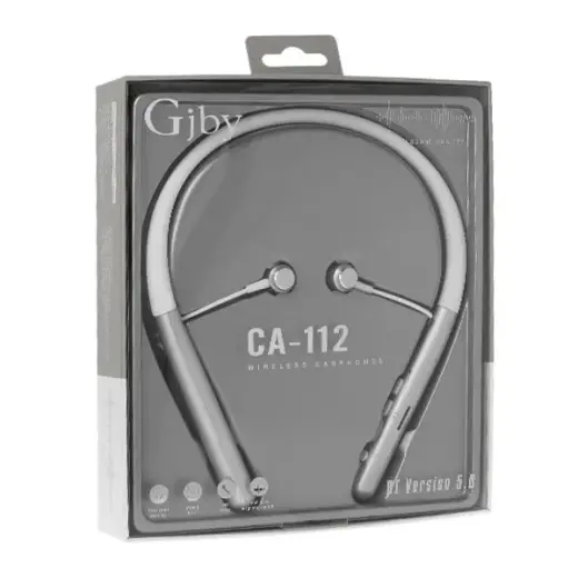 GJBY headphones - BLUETOOTH CA-112 White Photo