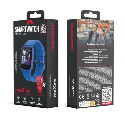 Maxlife smartwatch Kids MXSW-200 blue Photo