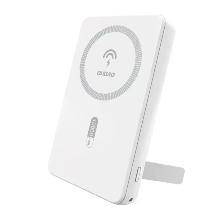 Dudao K14S+ Power Bank | 10,000 mAh | 22.5W | USB-A, USB-C, MagSafe | white
