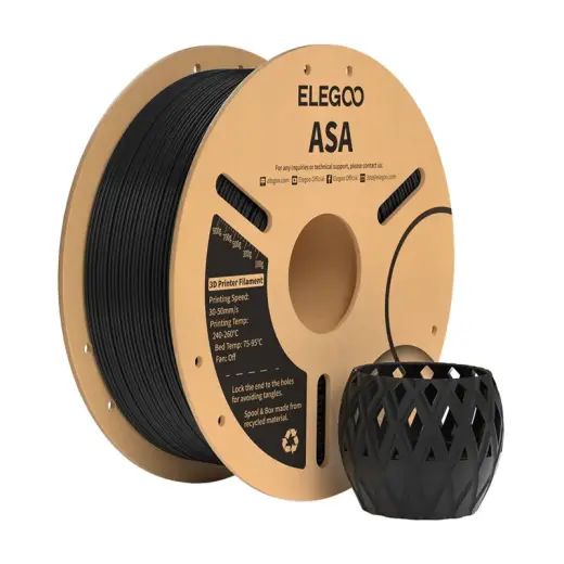 ELEGOO ASA Filament (Black) Photo
