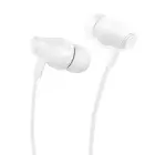 Borofone Earphones BM61 Wanderer with microphone white (damaged packaging) Foto 3