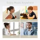 TECH-PROTECT ULTRABOOST MINI JACK EARPHONE CORE WHITE Foto 5