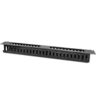 Qoltec Solid Steel Cable Organizer for 19" racks | 24 ports | 1U Foto 9