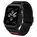 Spigen Lite Fit Pro case with strap for Apple Watch 4 | 5 | 6 | 7 | 8 | 9 | SE (44 | 45 mm) - matte black Фото num