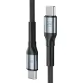 3mk Hyper Cable 3mk Hyper Cable N-SERIES USB-C | USB-C 1m 20V|5A 100W | black Foto 2