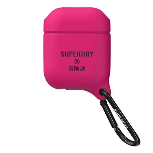 SuperDry AirPods Cover Waterproof różowy |pink Foto 4