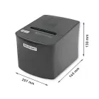Qoltec Receipt printer RTP-0256 | voucher | thermal | High Speed | 203 dpi | USB Foto 6
