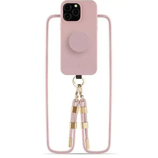 Etui JE 3in1 PopGrip iPhone 15 Pro 6.1" różowy|rose 30495 (Just Elegance) Фото num