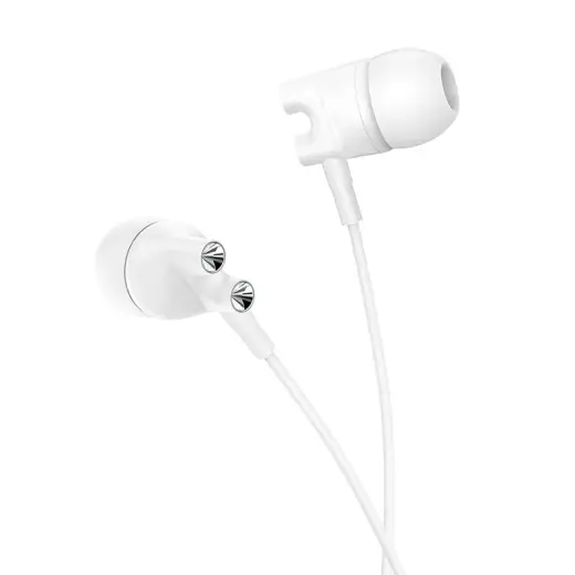 Borofone Earphones BM72 Majestic white Фото num