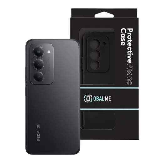 OBAL:ME Matte TPU Cover for Xiaomi Redmi 15 4G|5G Black Foto 2