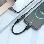 HOCO U107 адаптер USB-C на Lightning | чёрный — Фото 8