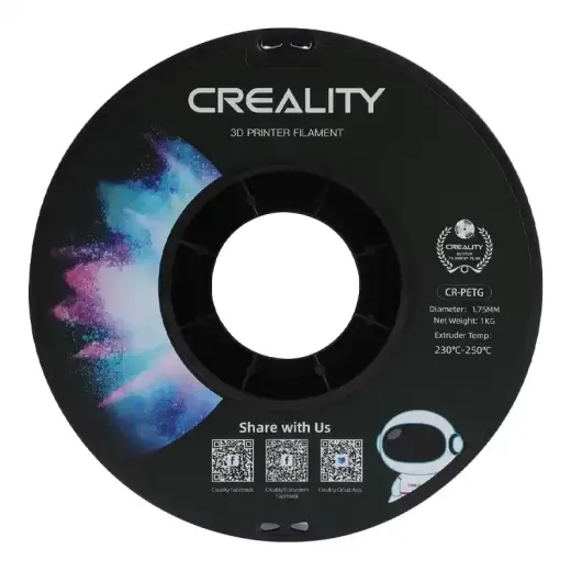 CR-PETG Filament Creality (Transparent blue) Foto 3