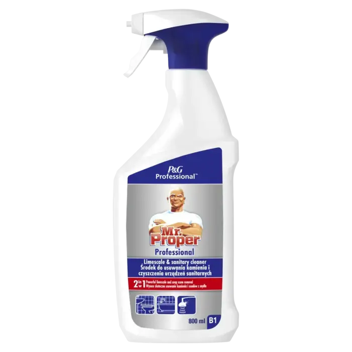 Kaļķa un nosēdumu mazgāšanas līdzeklis Mr.PROPER Professional, 800ml