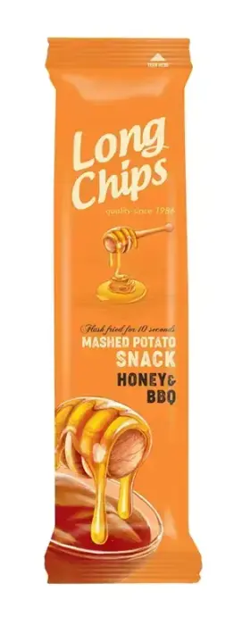 Kartupeļu plāksnes LONGCHIPS Honey BBQ, 75g