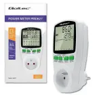 Qoltec Power meter PM0627 with history | 3680W | 16A | LCD Photo