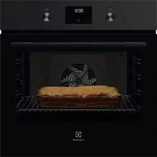 Electrolux cepeškrāsns 600 SurroundCook (iebūv.), 72l, melna