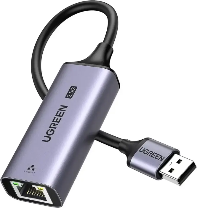 Ethernet adapteris no USB-A 3.0 uz RJ45 2.5G Gigabit