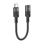 HOCO U107 адаптер USB-C на Lightning | чёрный — Фото 4