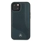 Mercedes MEHCP13MCDONA iPhone 13 6,1"navy hardcase Leather Perforated Area Foto 3