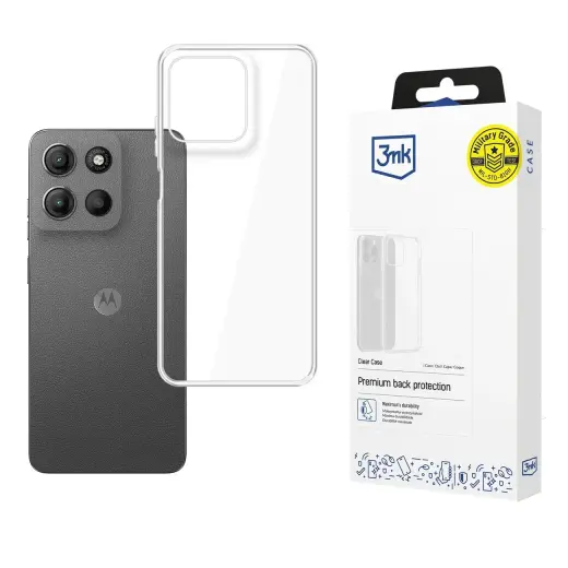 3mk Clear Case for Motorola Moto G15 | G15 Power - transparent Foto 1