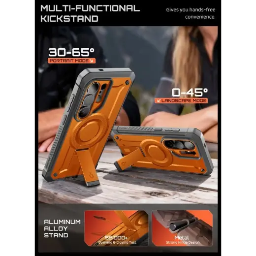 SUPCASE UNICORN BEETLE PRO MAG MAGSAFE 2-SET GALAXY S26 ULTRA CORAL Foto 6