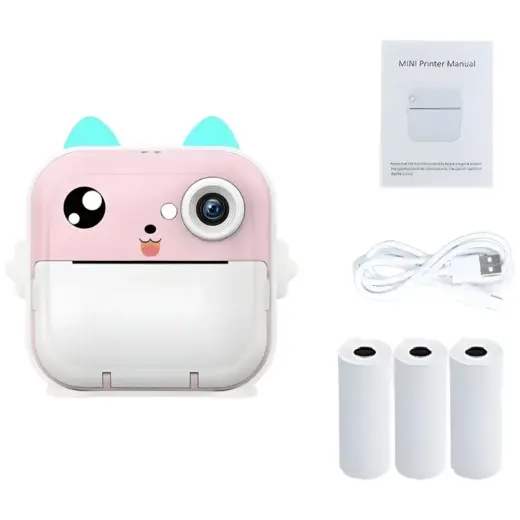 Instant camera for children MajesticLine blue Foto 8