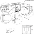 Electrolux iebūvējama tvaika cepeškrāsns, 70 l,  melna Photo