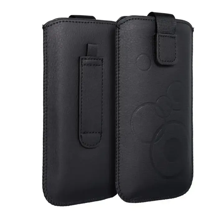 Deko Universal Case - for Iphone 13 MINI / 12 MINI /6/7/8 / Samsung i9500 Galaxy S4/Galaxy A3 black Фото num