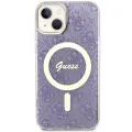 Guess 4G MagSafe case for iPhone 14 - purple — Foto 3