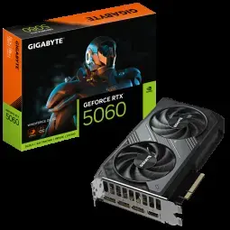 Videokarte Gigabyte GeForce RTX 5060 Windforce OC 8GB GDDR7