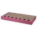 Nagu asināmais : Trixie  Scratching cardboard with toys, 48 × 25 cm, pink Foto 1