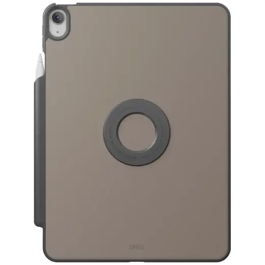 Case UNIQ Rovus Snapmount Magnetic 360 Rotating Detachable for iPad Air 13" M2|M3 (2024|2025) gray Фото num