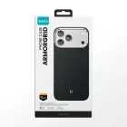 Benks Armor Air Armor Grid Kevlar Metal Frame 600D maciņš telefonam iPhone 18 Pro Max | iPhone 17 Pro Max melns — Foto 13