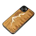 Bewood case for iPhone 15 Plus 6,7" Mountains Imbuia Foto 2