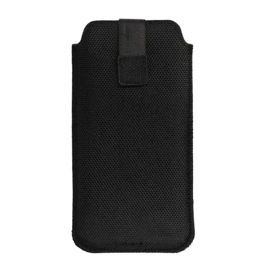 HIT Pouch Case (Size XXL) for Samsung S25 Ultra/S24 Ultra/M35/M23/A16 5G/Xiaomi Redmi 14C design 2 black Фото num