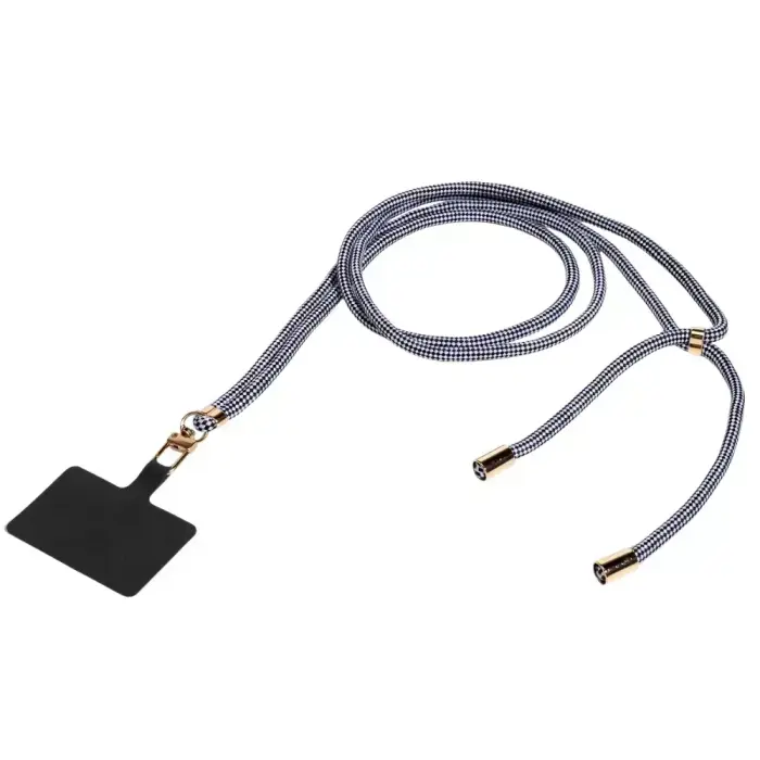 Universal Lanyard Beline checked black-white