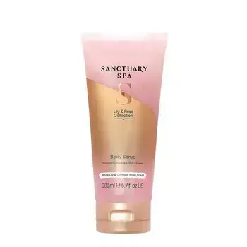Sanctuary Spa Lilly & Rose Collection Body Scrub ( Lilie a růže ) - Tělový peeling 200ml
