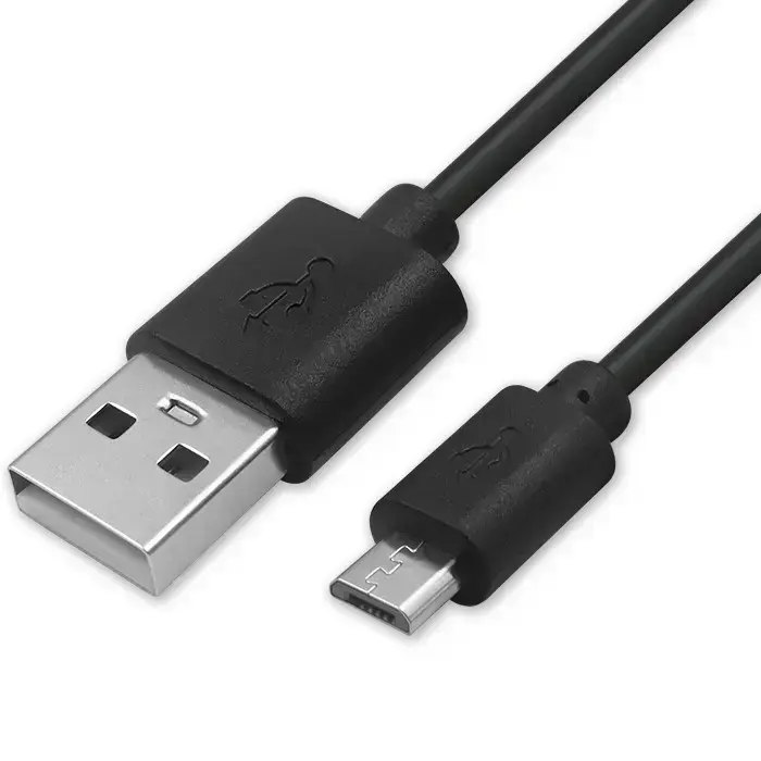 Qoltec USB A male | micro USB B male | 0.5m | BULK cable Foto 5