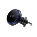 Tech-Protect MM15W-V4 car phone holder with MagSafe 15W inductive charger for air vent - black Фото num